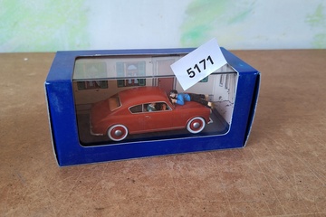 Afbeelding van Kuifje Modelauto 'Bij Kuifje in de Auto' Atlas Edition