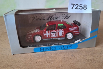 Afbeelding van Minichamps Alfa Romeo 155 V6 Ti DTM 1993 'No. 14 Christian Danner' diecast model (1:43)