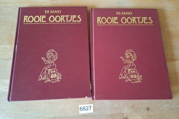 Afbeelding van Rooie oortjes luxe albums