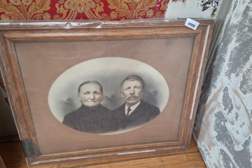 Afbeelding van Oude foto in kader