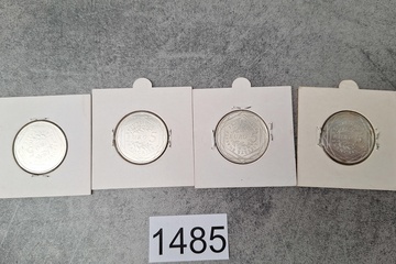 Afbeelding van 5 Euro munten frankrijk 4 stuks