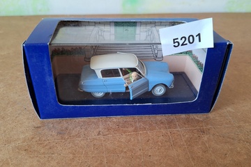 Afbeelding van Kuifje Modelauto 'Bij Kuifje in de Auto' Atlas Edition