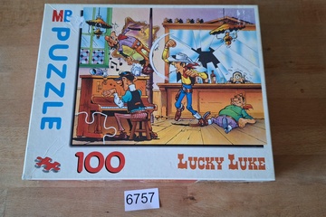 Afbeelding van Lucky Luke Puzzel gecontroleerd & volledig
