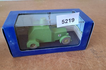 Afbeelding van Kuifje Modelauto 'Bij Kuifje in de Auto' Atlas Edition