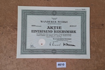 Afbeelding van Waardepapier Wanderer-werke