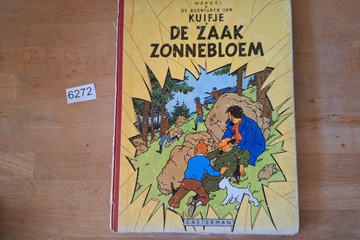 Afbeelding van De avonturen van Kuifje De Zaak Zonnebloem album
