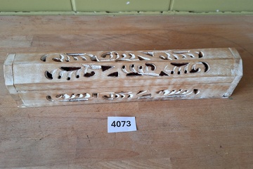 Afbeelding van Wierrookdoosje Hout 8*30cm