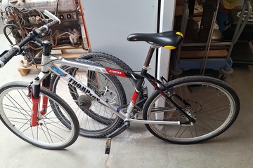 Afbeelding van Athena Thompson herenfiets met 2 Michelin velgen en banden