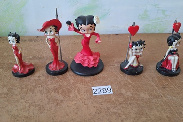 Afbeelding van Betty Poop Figuren 5 stuks