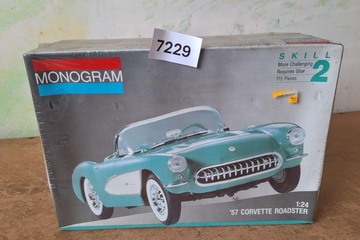 Afbeelding van Monogram '57 Corvette Roadster modelbouwdoos 85-2983 (1:24)