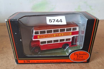 Afbeelding van Exclusive First Editions EFE, AEC Regal / AEC STL Double Decker 'London Transport Whitbread', 1:76