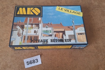 Afbeelding van MK Collection Alain Pras Poteaux Beton EDF Le Village 555 H0