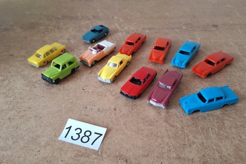 Afbeelding van Modelauto's mini plastic