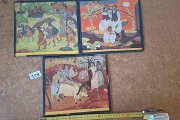 Afbeelding van Decoratieve kaders met tafereel