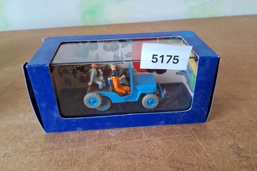 Afbeelding van Kuifje Modelauto 'Bij Kuifje in de Auto' Atlas Edition