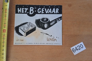 Afbeelding van Ex-Libris prent