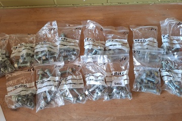 Afbeelding van Partij schroeven, bouten ed