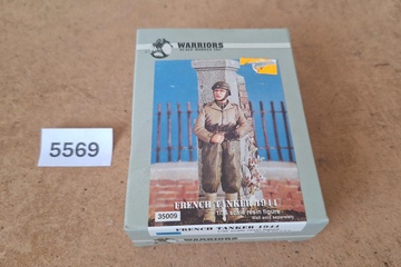 Afbeelding van Warriors Scale Models Inc French Tanker 1944 1/35 scale resin figure