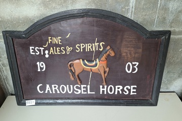 Afbeelding van Carousel Horse bord