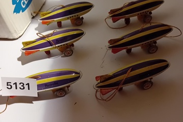 Afbeelding van Zeppelin Blikken speelgoed 6 stuks