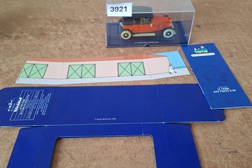Afbeelding van En voiture Tintin modelauto Moulinsart