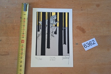 Afbeelding van Ex-Libris prent