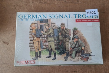 Afbeelding van Dragon, German Signal Troops nr. 6013 modelbouwset 1:35 [scmo9F]