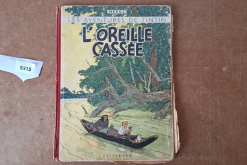 Afbeelding van Hergé Les Aventures de Tintin L'Oreille Cassée album