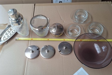 Afbeelding van Partij Cocktailshaker , schaaltjes, ed