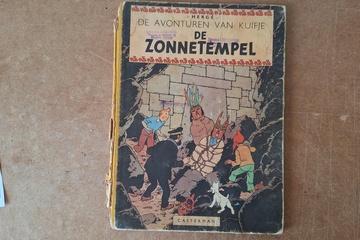 Afbeelding van Hergé De Avonturen van Kuifje De Zonnetempel album