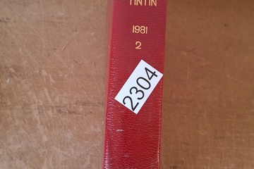 Afbeelding van Journal de Tintin album met tijdschriften 1981 Deel 2