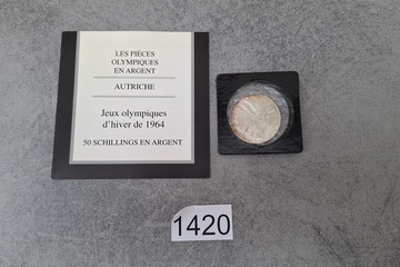 Afbeelding van Olympische spelen zilver Munt 50 Schilling
