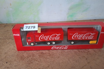 Afbeelding van Albedo Mercedes-Benz SK "Trink Coca-Cola" vrachtwagen met aanhanger (1:87)