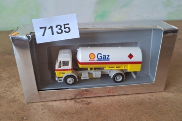 Afbeelding van Herpa Mercedes-Benz 'Shell Gaz' tankwagen (1:87)