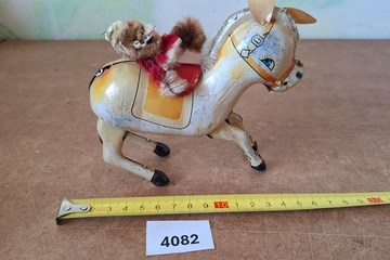 Afbeelding van Blikken speelgoed Pony