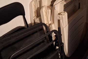 Afbeelding van Partij tuinstoelen (kelder)