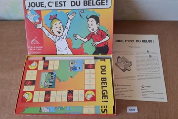 Afbeelding van Bob et Bobette spel Joue, c'est du Belge