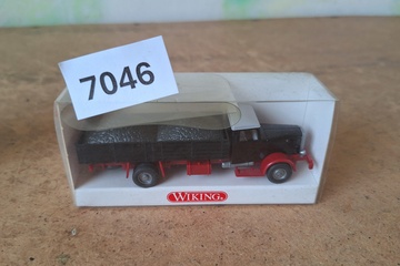 Afbeelding van Wiking Mercedes-Benz L 10000 Kohlen-Lkw (Klassieke Kolenvrachtwagen met Lading) 1:87