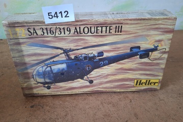 Afbeelding van Heller SA 316/319 Alouette III 1:72