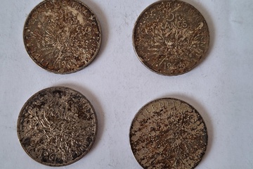 Afbeelding van Zilver Munten frankrijk 5 Francs