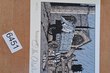 Afbeelding van Ex-Libris prent