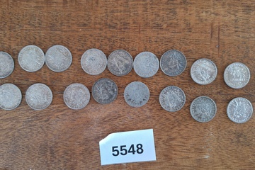 Afbeelding van Zilver munten Frankrijk 50 Centimes