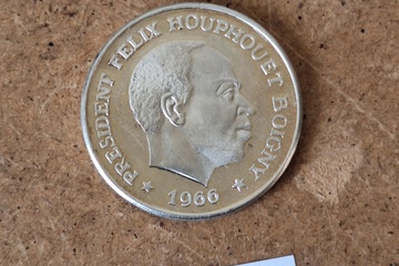 Afbeelding van Zilver Munt Ivoorkust