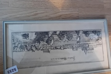 Afbeelding van Stadszicht in kader