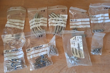 Afbeelding van Partij ringen, schroeven ed