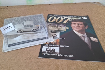 Afbeelding van Les Voitures de James Bond 007 magazine met modelauto