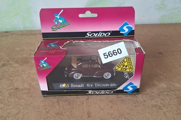 Afbeelding van Solido Renault 4CV Decouvrable 4538 1:43