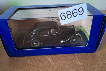 Afbeelding van Met Kuifje in de Auto Modelauto Moulinsart