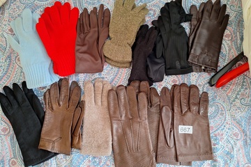 Afbeelding van lot handschoenen