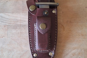 Afbeelding van Dolk jacht bruin met steen 30cm
